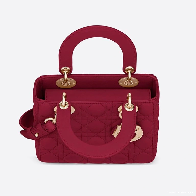 Cheap My ABCDior Red Lady Dior Bag Lambskin Cannage 0811 Luxury
